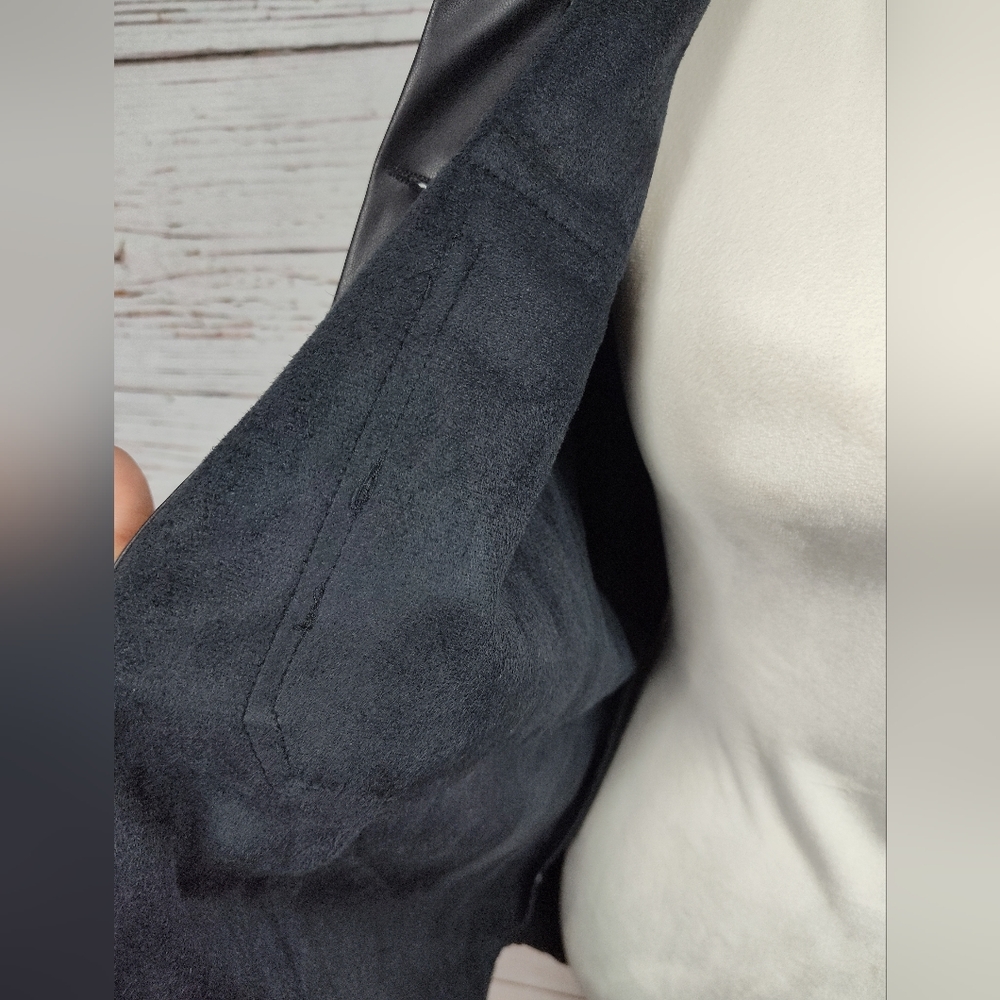 Faux Leather Shacket - Picture 7 of 11